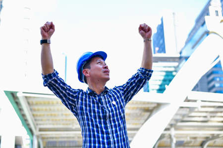 Business Concepts Engineering, Professional engineers, Young Business people are planning...