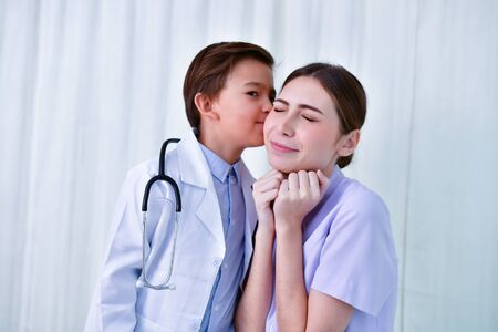 Medical Concepts, Doctors and nurses are confident in their work.の写真素材