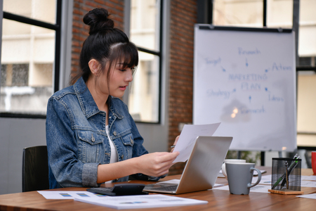 Business concept. Businessmen are working together as a team. Business people are brainstorming together.の写真素材