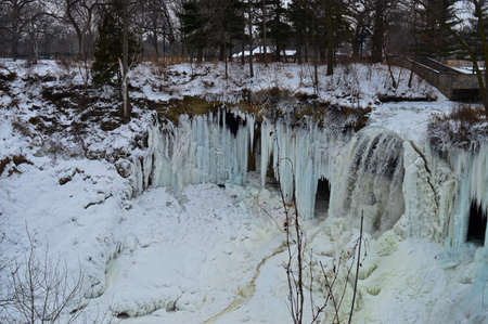 Minnehaha Fallsの写真素材