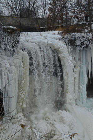 Minnehaha Fallsの写真素材