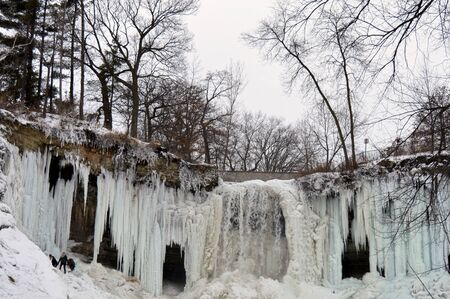 Minnehaha Fallsの写真素材