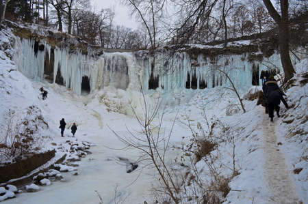 Minnehaha Fallsの写真素材