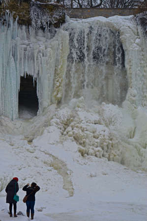 Minnehaha Fallsの写真素材