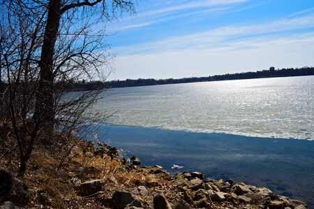 Lake Shorelineの写真素材