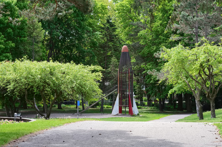 Rocket playgroundの写真素材