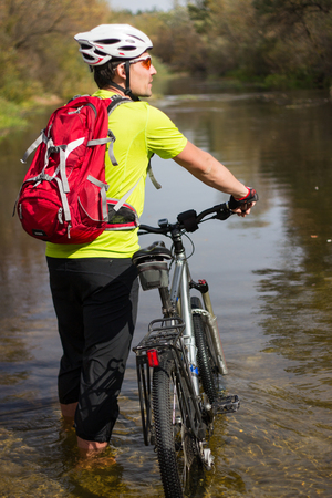Cyclist.の写真素材