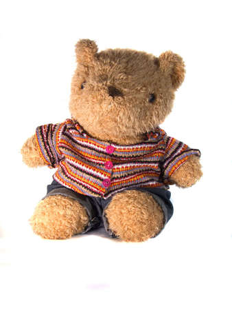 Cute toy bear for childr in clothes