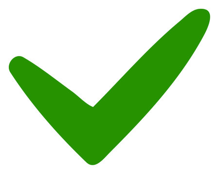 Yes icon with flat style on a white background. Isolated raster yes icon image, simple style.の写真素材