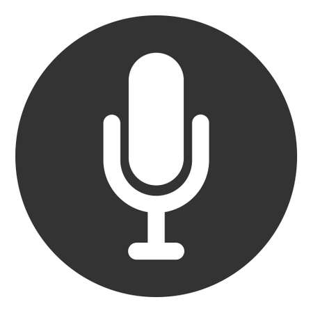 Sound icon with flat style. Isolated vector sound icon image, simple style.のイラスト素材