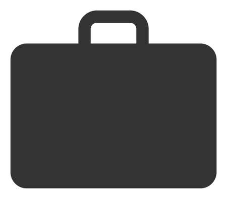 Case icon with flat style. Isolated raster case icon image, simple style.の写真素材