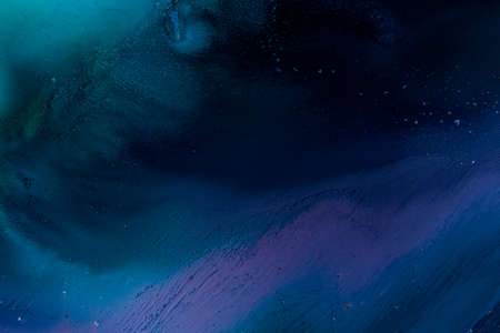 Abstract ink texture. Acrylic modern art. Inkscapeの写真素材