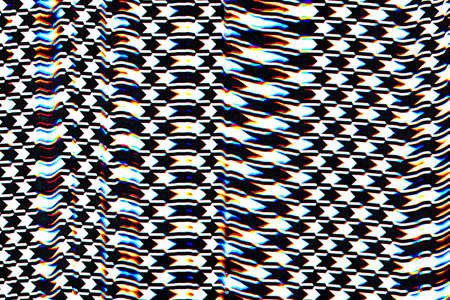 Abstract glitch texture. Glitched modern art, scan