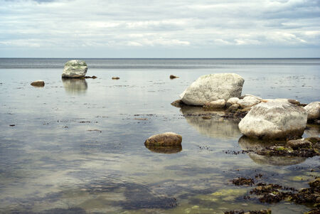 Seascape of Saaremaa, Estoniaの写真素材
