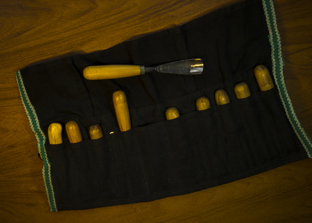 tool for woodcarvingの写真素材