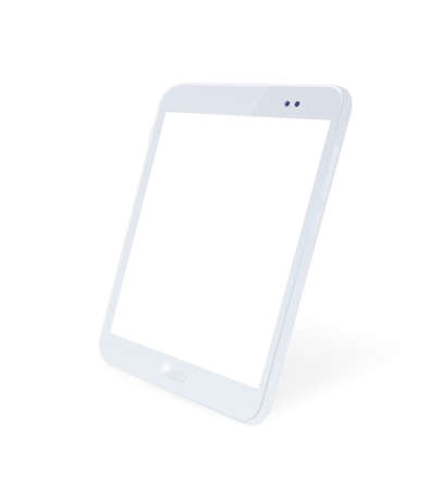 Set of High Quality 3D Technological Gadgets on Solid Background . Isolated Vector Elementsのイラスト素材