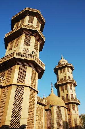 Grand mosque in Ouagadougou in Burkina Fasoの写真素材