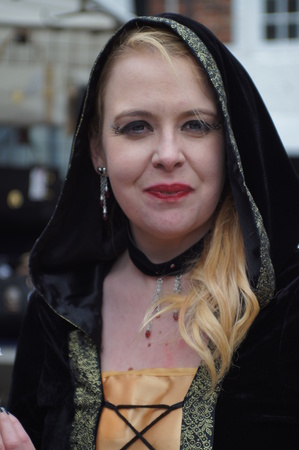 Whitby Goth Weekend. Femaleのeditorial素材