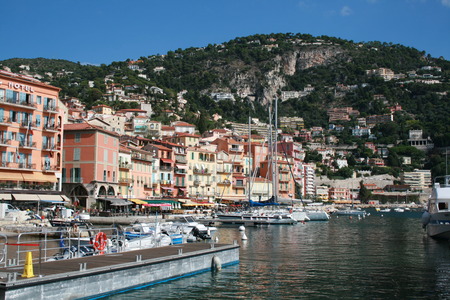 Port of Villefranche, Franceのeditorial素材