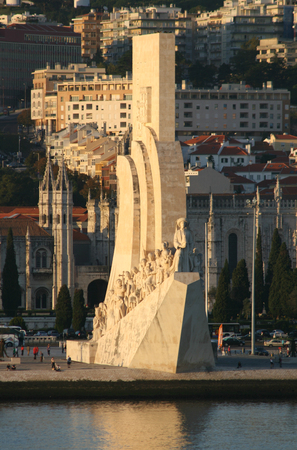 Monument to the Discoveries, Lisbon, Portugalのeditorial素材