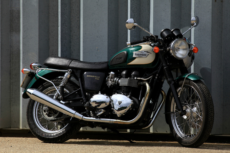 Triumph Bonneville T100 motorcycleのeditorial素材