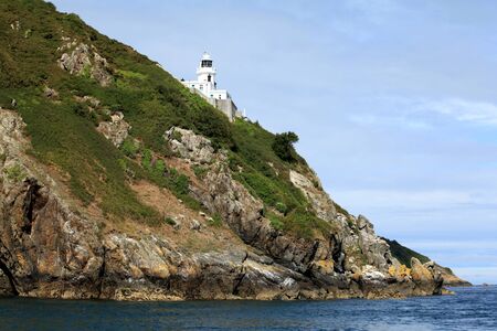 Lighthouse on Sark in the Channel Islandsの写真素材