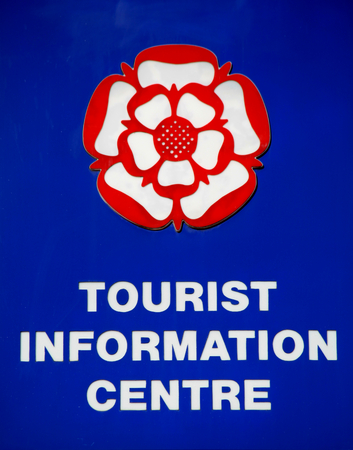 Tourist Information Centre sign, Braintree, Essexのeditorial素材