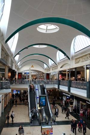 Bluewater Shopping Centre, Stone, Greenhithe, Kent, Englandのeditorial素材