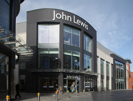 John Lewis department store, Bond Street shopping development, Chelmsford, Essexのeditorial素材