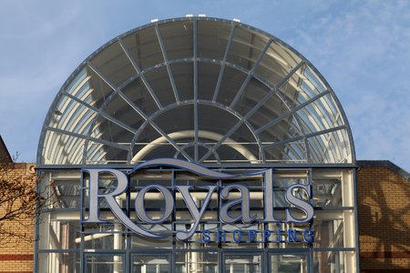 Royals Shopping Centre, Southend on Sea, Essexのeditorial素材