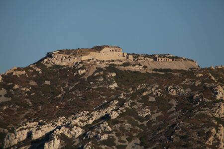 Fort de Niolon, Marseille, Franceのeditorial素材