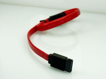 serial ata cable and plug connector