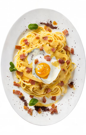 Italian pasta variatons collection with penne, spaghetti, tagliatelle with saucesの素材