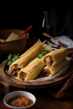 Texmex ground meat preparations for tacos, enchiladas, casserole, burritos and fajitas mexican foodの素材