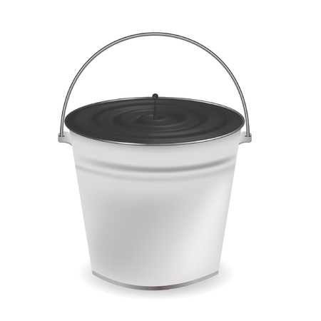 a bucket of oil for your designのイラスト素材