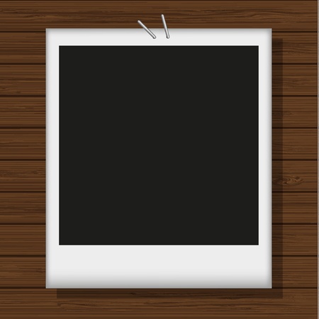 photo on wood. Vector illustration. best choiceのイラスト素材