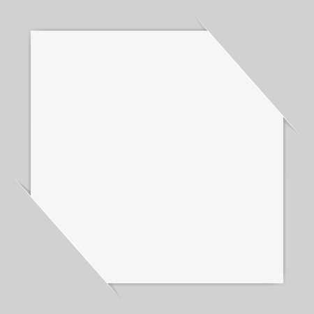 Vector empty page with place for your text.のイラスト素材