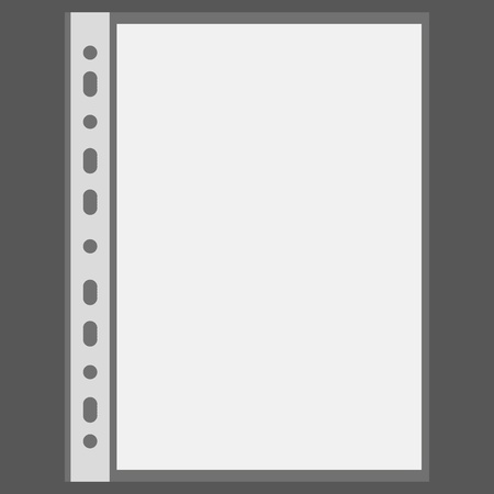 Vector file and blank sheet with place for your textのイラスト素材