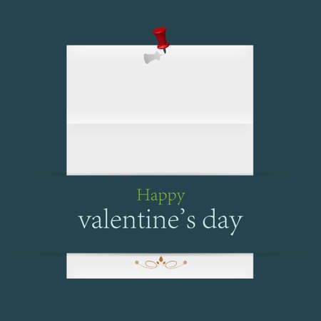 valentine's day page. vector illustrationのイラスト素材