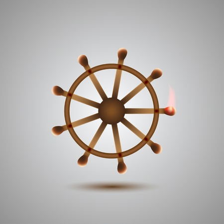 match concept for your design. Vector illustrationのイラスト素材