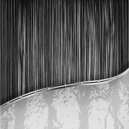 abstract metal background with steel plate. Vector illustrationのイラスト素材