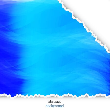 Torn abstract background with place for your message. Vector illustrationのイラスト素材