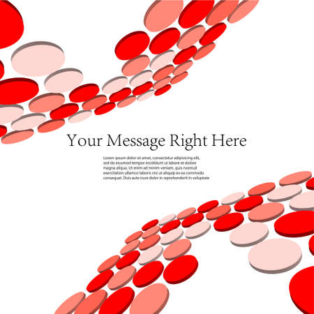 Creative 3d business background. Vector illustrationのイラスト素材