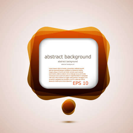 Vector glossy bubble speech. Easy to editのイラスト素材