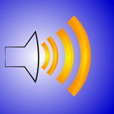Vector sound backgroundのイラスト素材