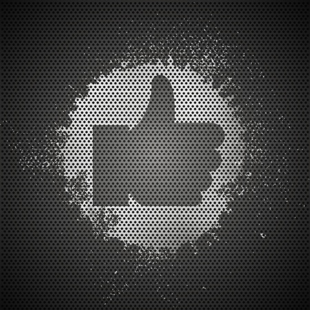 Vector abstract metal like backgroundのイラスト素材