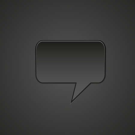 Vector web bubble speech button. のイラスト素材