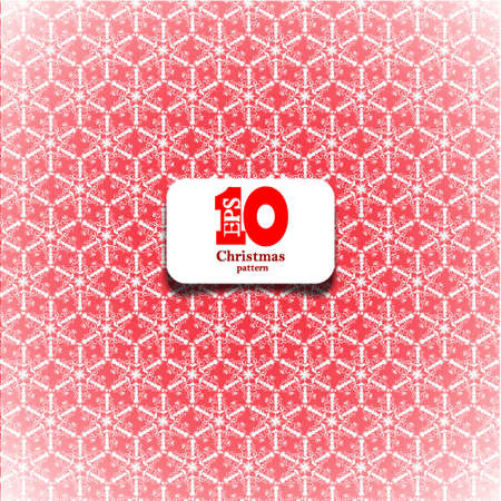 christmas pattern background with place for your text.のイラスト素材