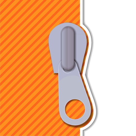 zipper background with place for your textのイラスト素材