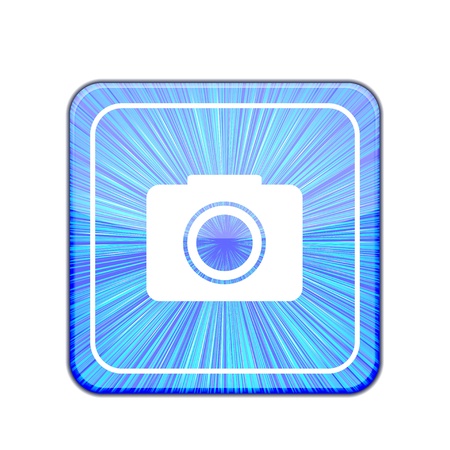camera app icon on white background. のイラスト素材